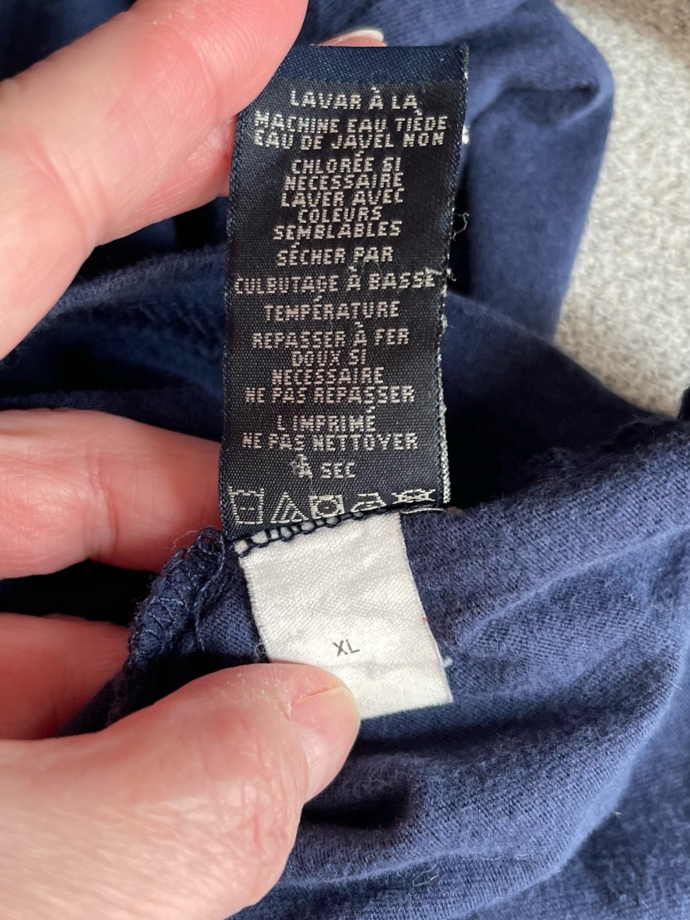Ralph Lauren Blue T-Shirt Size XL - Picture 7 of 10